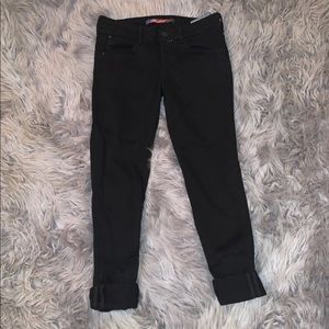 High rise ZARA black skinny jeans